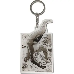 Attack On Titan Manga - Beast Titan Manga Keychain
