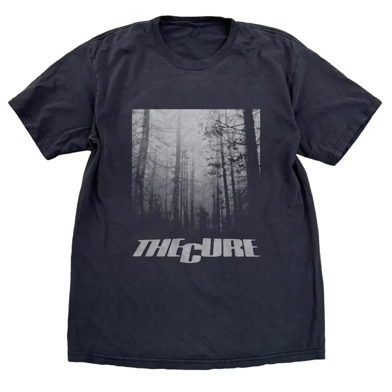 The Cure A Forest T-shirt, Unisex Black T-shirt, Size S-5XL