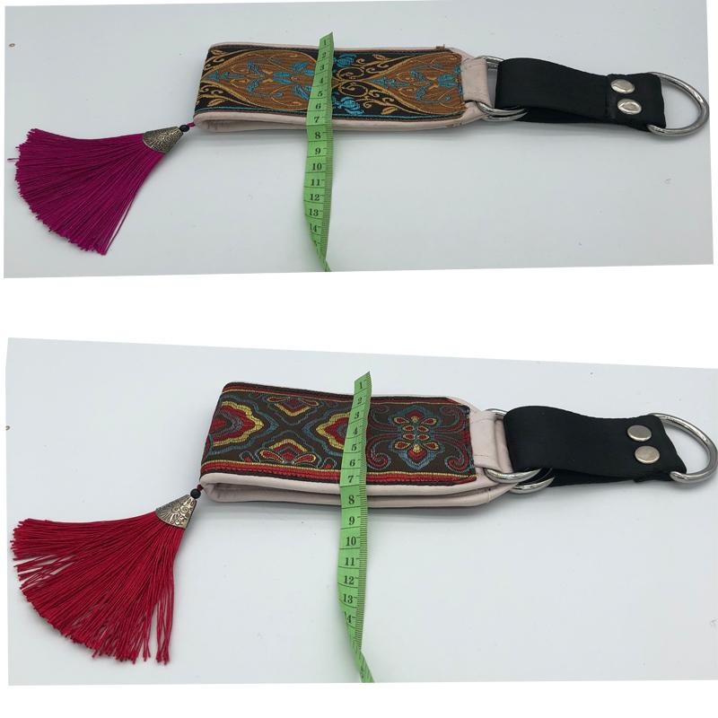 Ethnic Style Leather Dog Collar Small and Medium-Sized Dog Collar Greyhound  Whippet collar (non-adjustable)