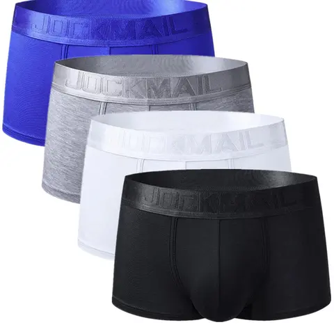 Men's Solid Color Modal Boxer Brief, Underwear Boxers, Breathable Comfortable Underwear for Daily Wear, Casual Men's Underwear for All Seasons, Soft Breathable Underwear, Breathable Undergarments