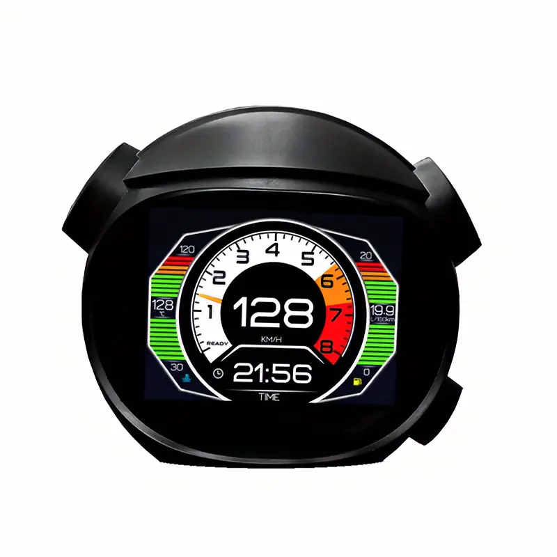 Universal Car HUD Display, Digital Speedometer with Overspeed Warning & Multiple Display Modes for Daily Drivers