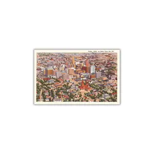 View Over Tulsa Postcard