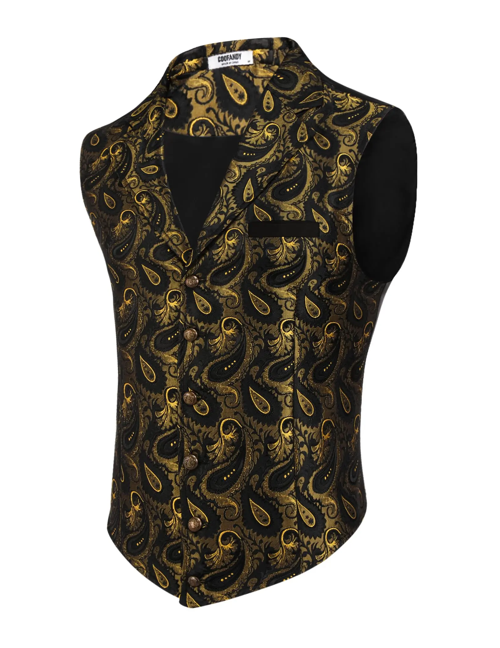 Gold Paisley