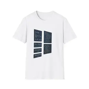 Coding Unisex Softstyle T-Shirt, Programmer Gift, Computer Science Tee, Coding Shirt, Developer Top, Gift for Coder