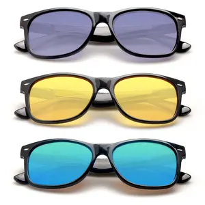 3-Pack Reading Glasses For Men and Women UV400 Stylish Oversized Glasses With Adjustable Spring Hinges Computer Readers Anti-Blue Light Eyeglasses