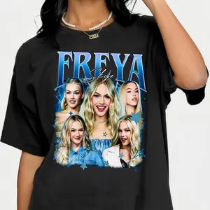 Freya Skye Vintage Retro T-Shirt, Zombies 4 Nova Collage Tee, Freya Skye Why'd You Have To Call Shirt, Zombies 4 Nova Bright, Stardust Stars Align Tour, Retro Vintage Phone Tee, Zombies Fan Gift