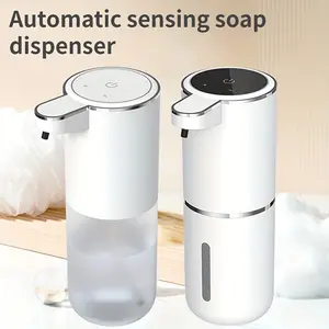 Glivva Smart Soap Dispenser, Ipx5 Waterproof, 400ML Capacity, Automatic Sensor, Touch-Free, USB-C Charging, Ideal for Home Use
