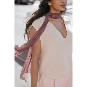 Asha Knitted Top - Beige