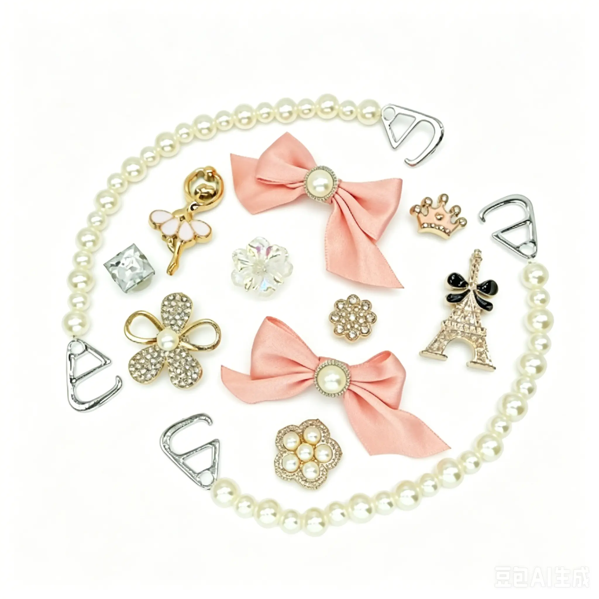Shoes charms for girl's DIY