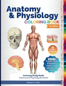 Anatomy and Physiology Coloring Book: Anatomy Study Guide. Anatomy and Physiology Workbook