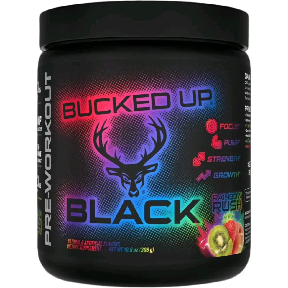 Bucked Up Black Ant Pre-Workout Rainbow Rush 30 Servings