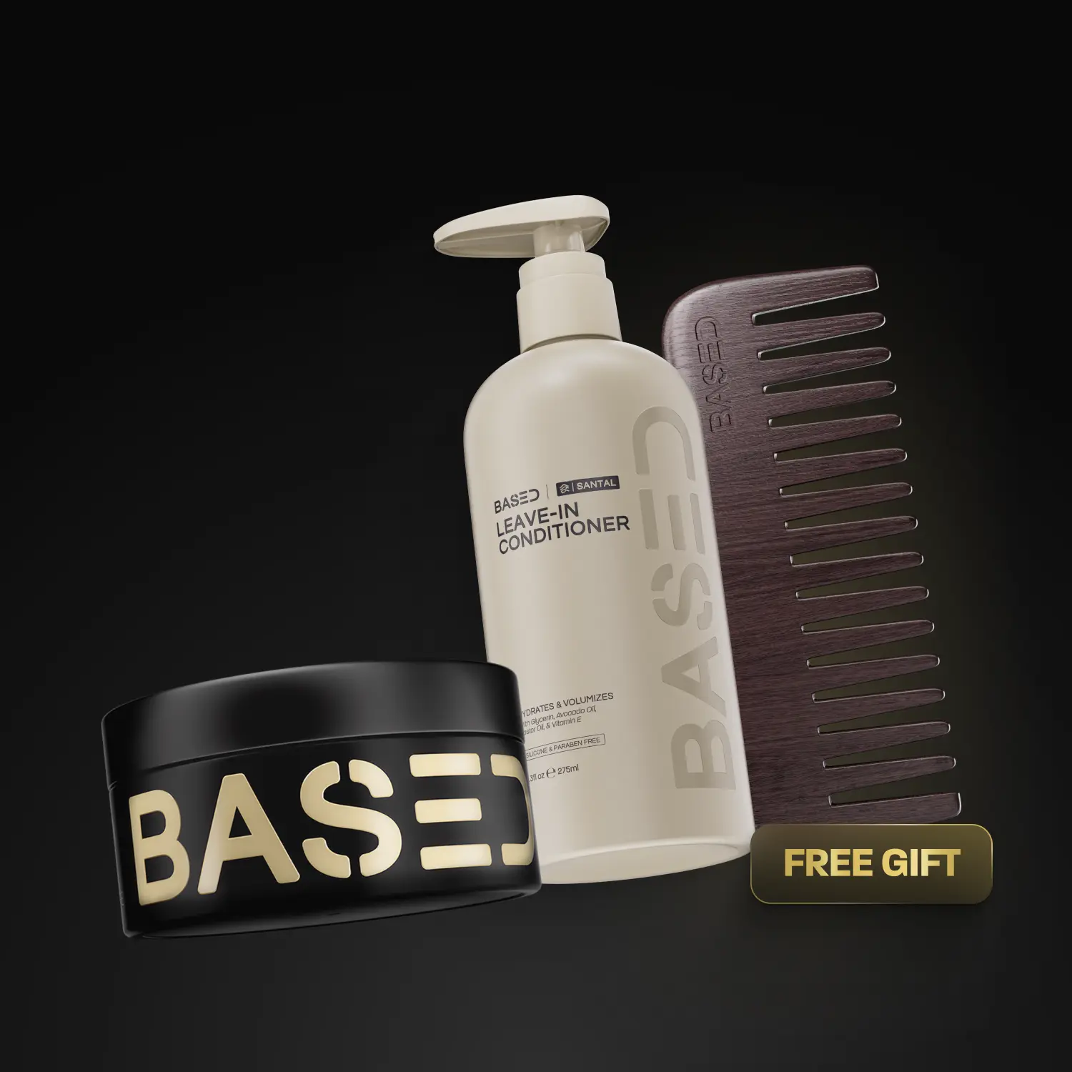 BASED Style & Hydration Duo | Leave-In Conditioner + Pomade BASED Style & Hydration Duo | Leave-In Conditioner + Pomade