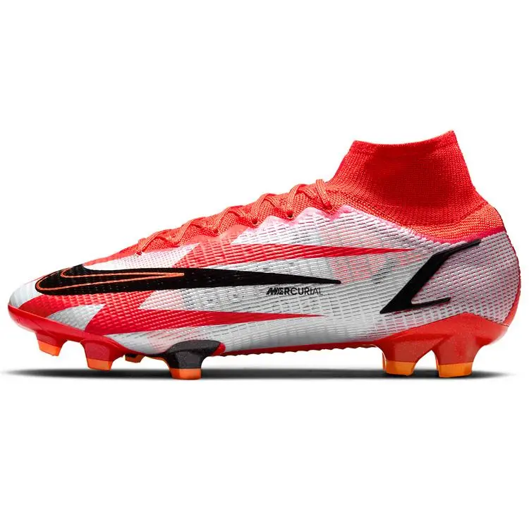 Nike Mercurial Superfly 8 Elite CR7 FG Chile Red' Soccer Cleats Unisex Black White DB2858-600