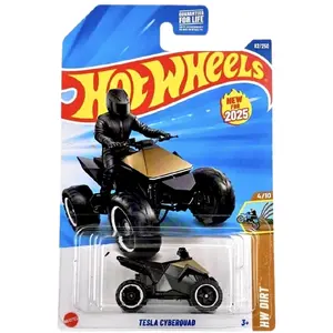 Hot Wheels Tesla Cyberquad – New for 2025 (82/250)