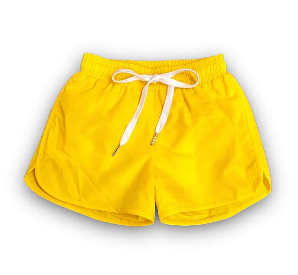 Yellow Teen Shorts