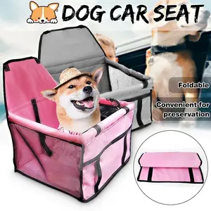 Folding Hammock Pet Car Carrier Seat Bag