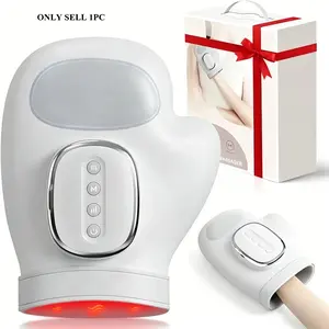 Portable Hand Massager with Heat Function & Compression Options, Wireless Adjustable 3 Modes for Carpal Tunnel Relief, Perfect Gift for Hand Relaxation Aid