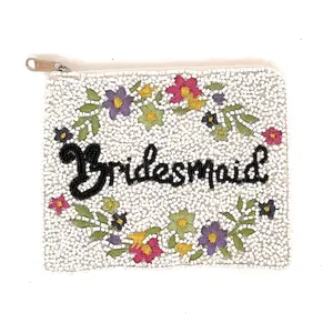 Bridesmaid Floral Coin Purse