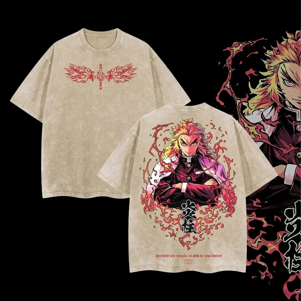 Beige-Acid Wash Tshirt