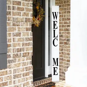 Welcome Interchangeable Porch Plank