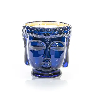 Caesonia 24K Gold Sapphire Blue Glass Buddha Royale