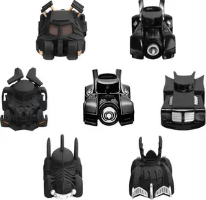 Beast Kingdom - Batman - Batmobile Pull Back Car 6ct Blind Box PDQ Display  [COLLECTIBLES] Blind Packaging , Toy Car