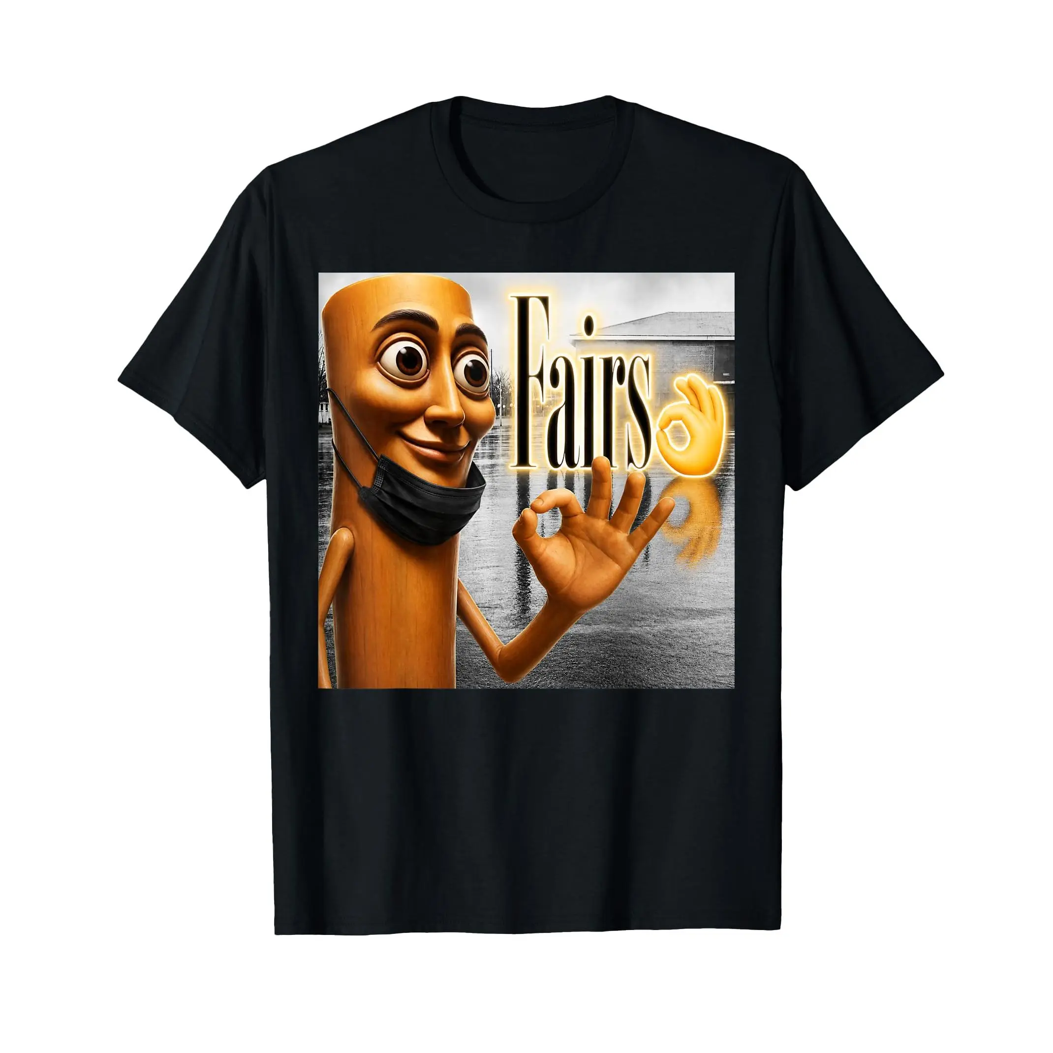 Funny Triple T Tung Sahur Fairs Parody  Meme T-Shirt