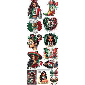 Premade Mexicana Gangsheet | DTF transfers | Ready to press | Direct to film Transfer | Quick shipping| Premade gang sheet Printing Vibrant