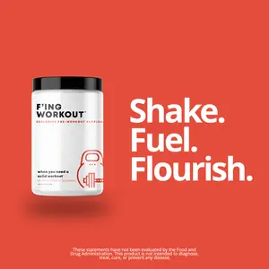 F'ing Nootropic Pre-Workout Supplement - Unleash Your Focus and Power Healthcare Fitness