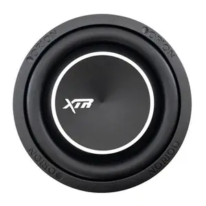 Orion XTR Series XTR8SWD4 Free Air Slim Shallow Mount 8” Car Subwoofer, 1200W Max Power, 300W RMS, Dual 4 Ohm, UV Coated Cone, NBR Surround – OEM Sub Replacement Compact for Lexus, BMW, Nissan, & More
