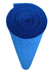 Italian Crepe Paper Roll 180 gram - 615 Blue Chinese Porcelain