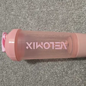 VELOMIX 24oz Electric Protein Shake Mixer Bottle - USB-C Rechargeable Drink Mixer, Leak-Proof, 80 Mixes per Charge, 1-Touch Operation, Easy-Clean, Durable BPA-Free PP/PE Plastic, Gym Accessory