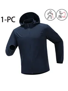 Men's Summer Fishing Sun Protection Ice Silk Quick-Dry Breathable Waterproof Scratch-Resistant Outdoor Fishing Jacket