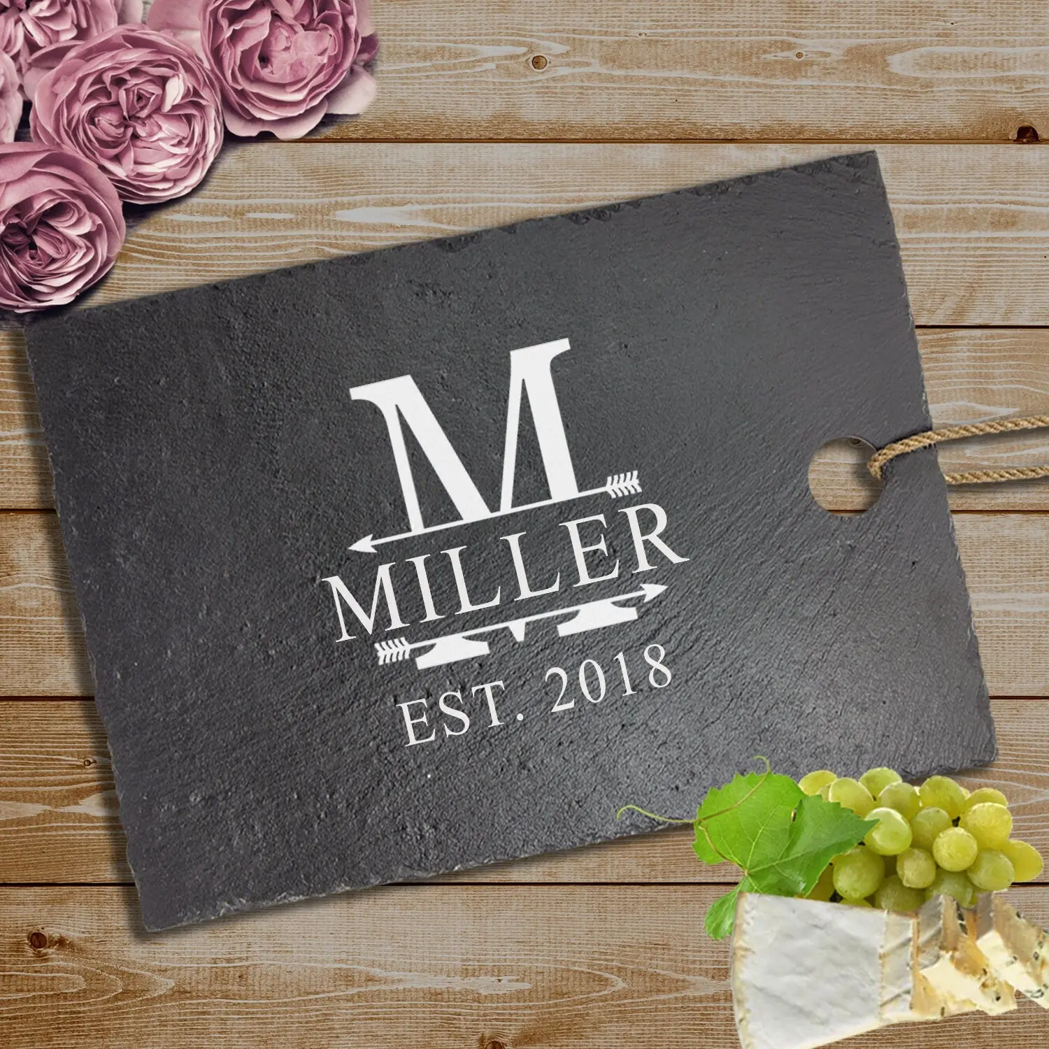 Personalized Monogram Cutting Board Couples Gifts, Housewarming Engraved Cutting Board , Wedding Gift For Couples, Bridal Shower Gift