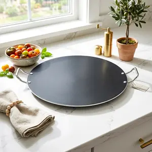 Kitchen King Comal / Tawa Jumbo 18" Premium Nonstick Cookware Heavy Duty Easy Clean