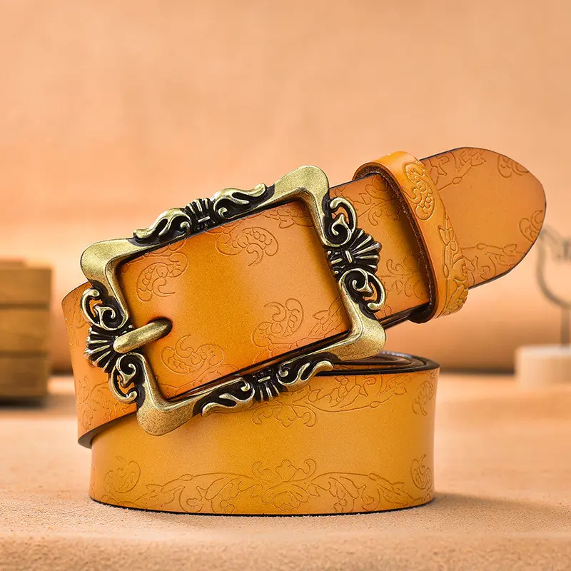 Golden buckle   camel color