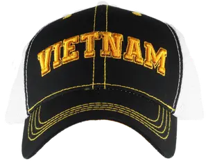 US Vietnam Veteran Mesh Printed Cap