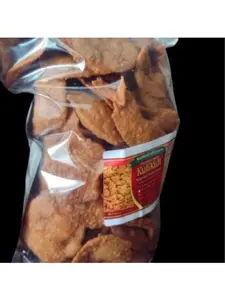 Authentic Nigerian Spicy Kulikuli Alata Crunchy Peanut Snack - 8oz, Plant-Based, Gluten-Free, Natural Traditional Flavor, Made in Houston