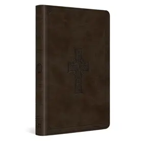 ESV Large Print Value Thinline Bible (TruTone, Olive, Celtic Cross Design) - English Standard Version Imitation Leather with Bible Verses - April 23, 2026