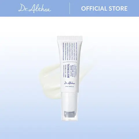 [Dr.Althea Official] Retinol Flat Iron Eye Roller - Wrinkle Care with Retinol, Gentle for Sensitive Skin, Cooling Gua Sha Massage Applicator, Korean Vegan Skin Care