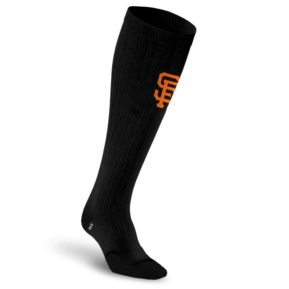 MLB Black Compression Socks, San Francisco Giants