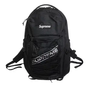 Supreme 3D Logo Backpack Black
