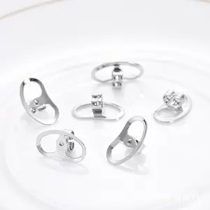 Earring support device, anti-sagging large earring fixator, nose-shaped support for lifting earrings, ear plug, earring lifter