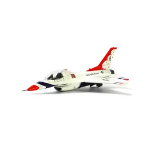 F-16C Thunderbirds Fighter 1:100 Metal Model