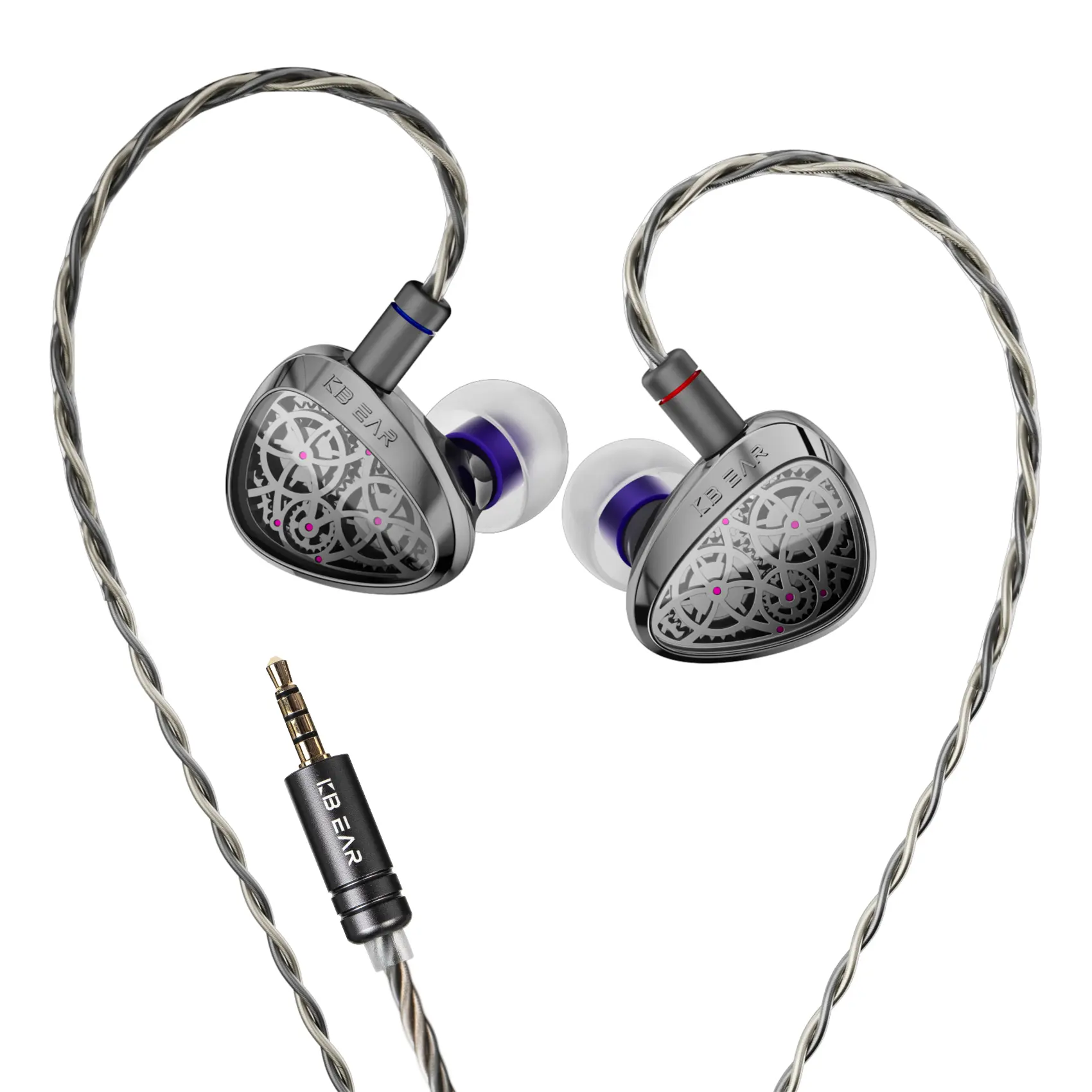 KBEAR Tourbillon-Pro TB-Pro, professional-grade high-fidelity in-ear monitoring headphones — featuring 10mm composite diaphragm dynamic drivers, winner of the VGP High-End Audio Award