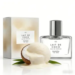 30ML Coconut Milk Jelly Fragrance - Women Perfume Enduring Scent, Refreshing & Subtle, Unique Oriental Gourmet Blend, Ideal for Work, Dining, Romantic Outings