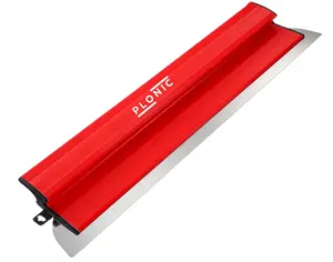 PLONIC 24 Inch Drywall Skimming Blade - Stainless Steel Smoothing Knockdown Knife for Walls Ceilings Plaster Concrete Finishing
