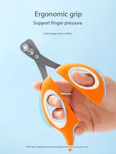 2025 NEW YEAR DEAL Pet SAFETY Nail Clippers for Cats and Dogs, Double-Holed universal nail size trimming