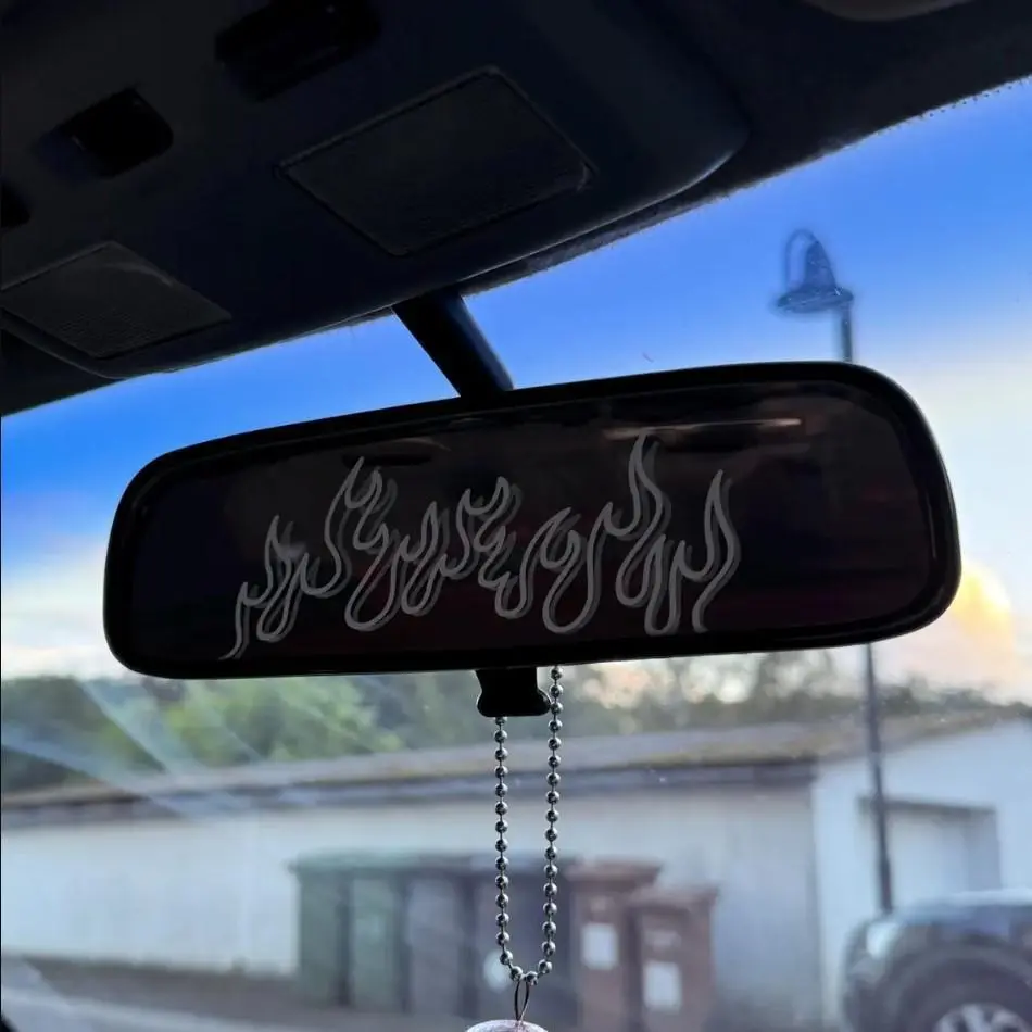 Flames Jdm Car Sticker Vinyl Decal