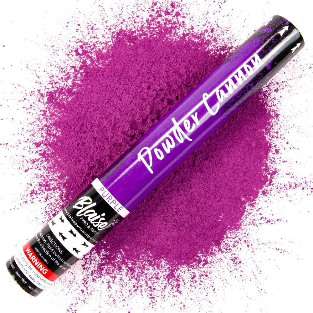 Purple Powder Cannon for Festive and Special Events